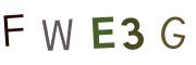 Image CAPTCHA