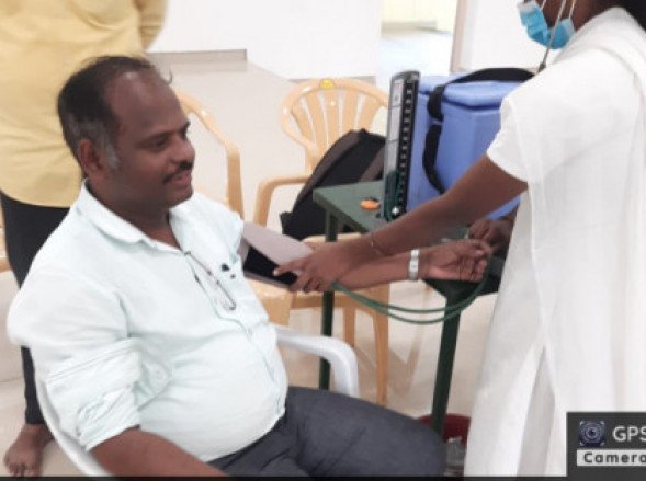 Covid Vaccination Camp on 23.11.2021