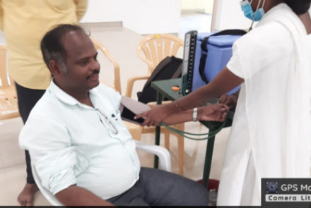 Covid Vaccination Camp on 23.11.2021